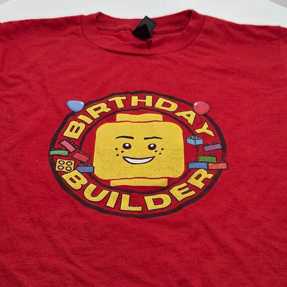 Lego Birthday Builder Tshirt